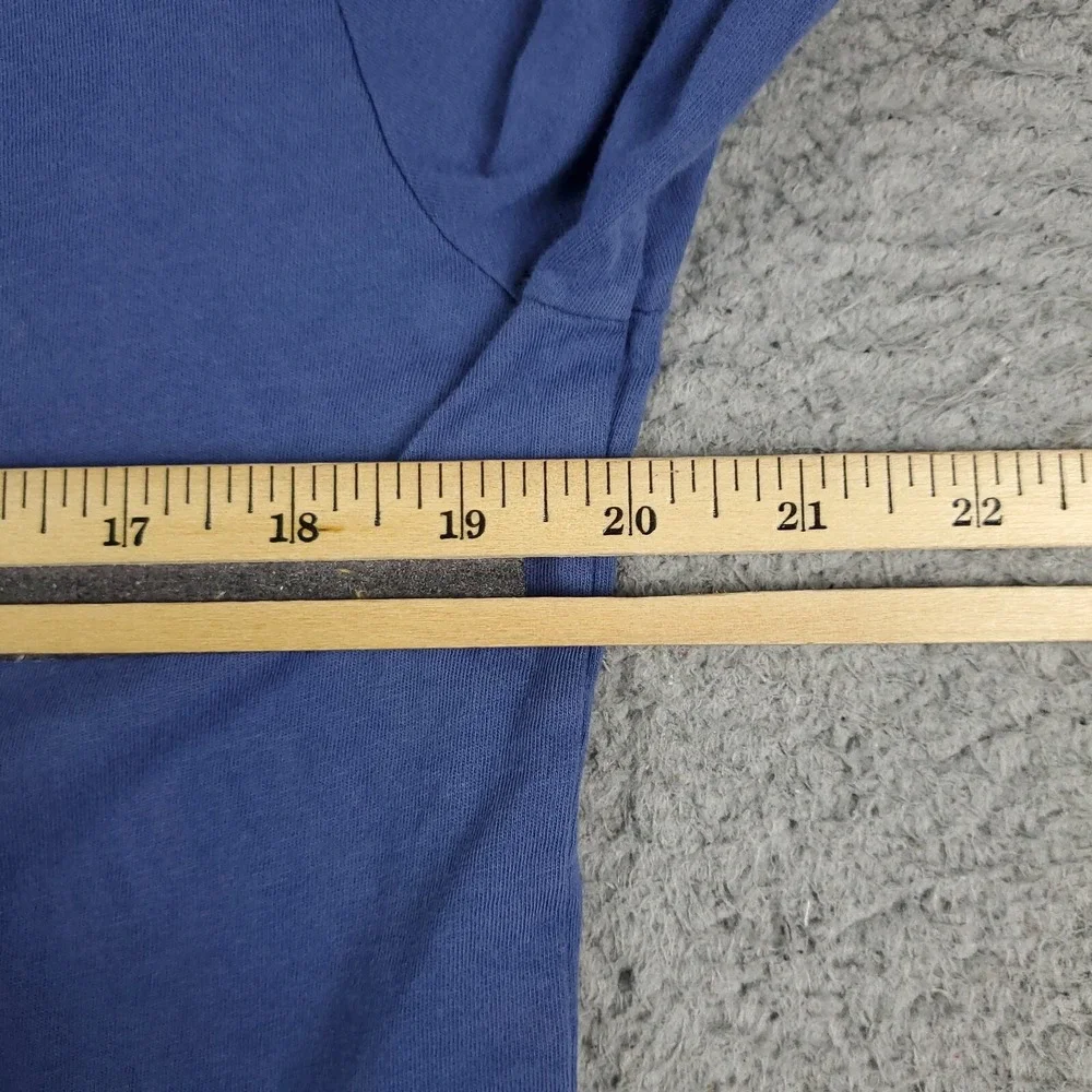 Ralph Lauren Shirt Mens Size Medium Blue Pony Hoodie Pullover Long Sleeve * - Picture 9 of 10